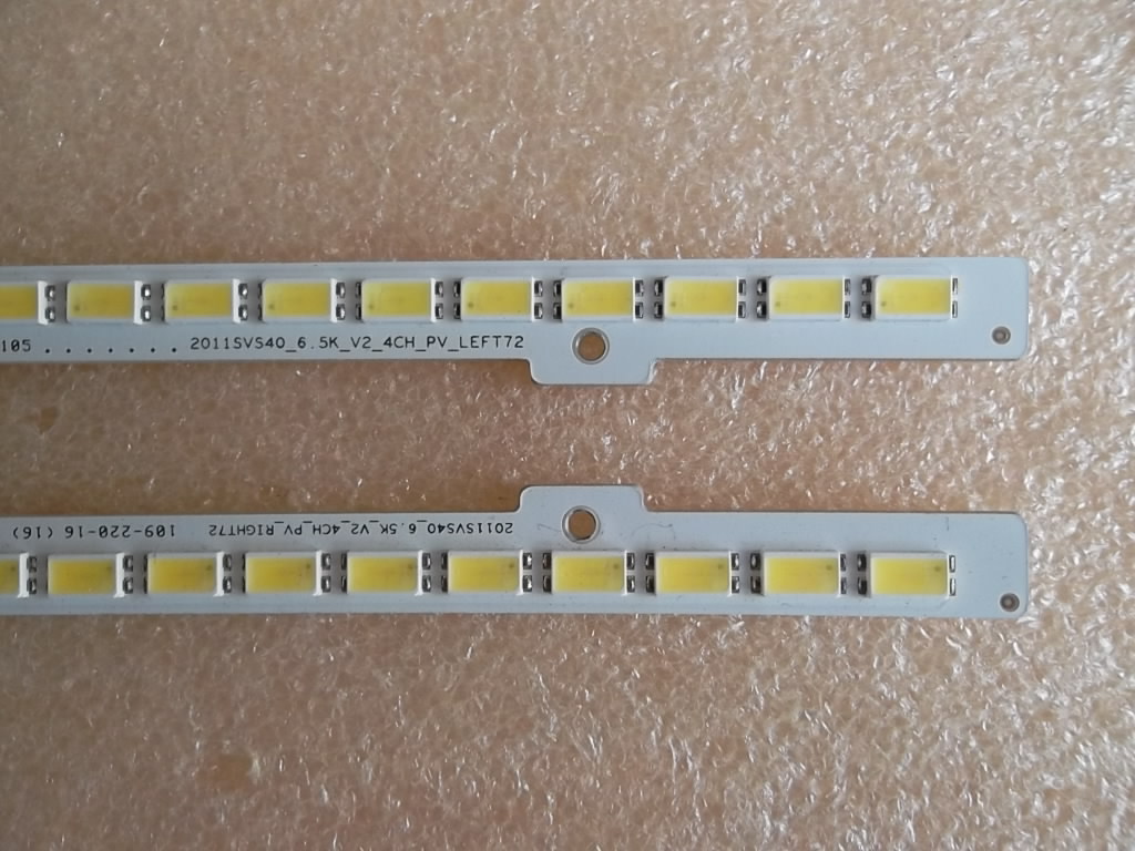 2011SVS40-56K-H1-1CH-PVRIGHT62 2011SVS40-56K-H1-1CH-PVLEFT62, 2 x 62 led