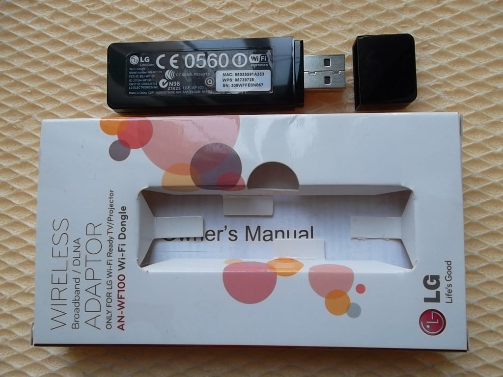 AN-WF100,WI-FI DONGLE LG